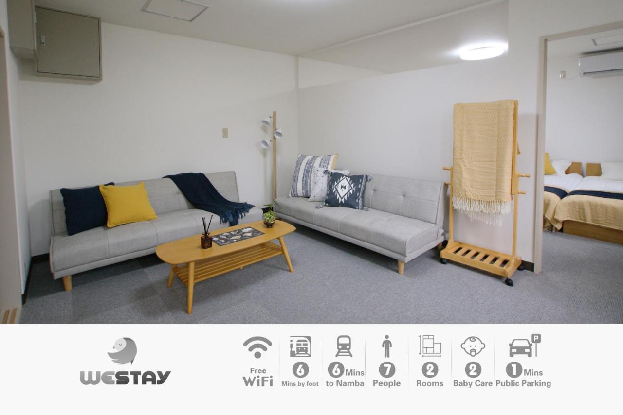 Westay Designers House/6 Mins To Shinsaibashi206 Osaca Exterior foto